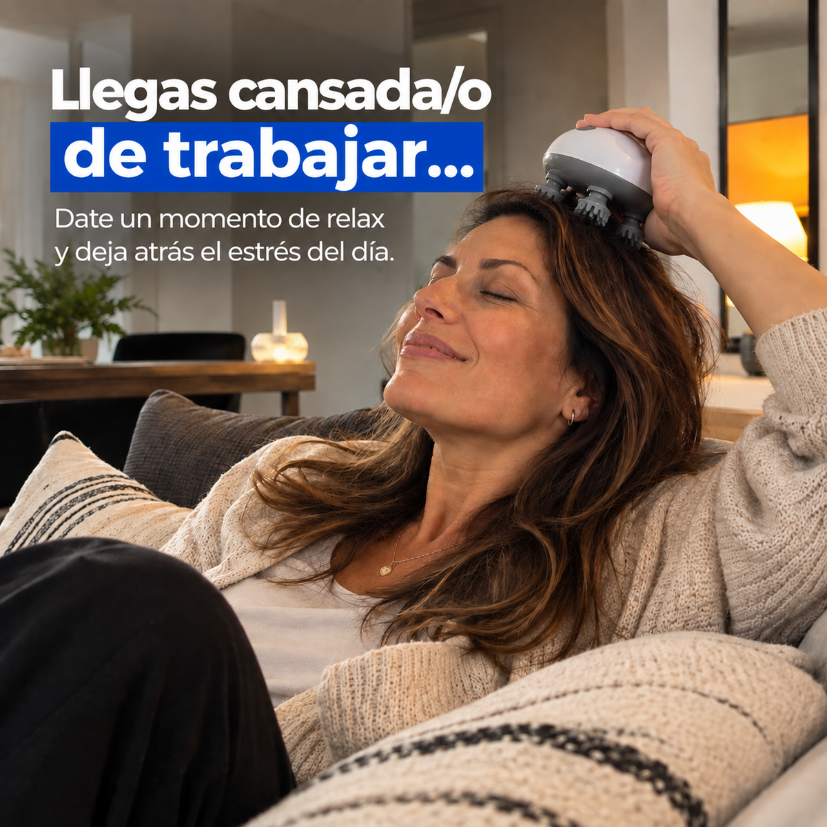 El Masajeador de Cabeza que necesitas para rejalarte